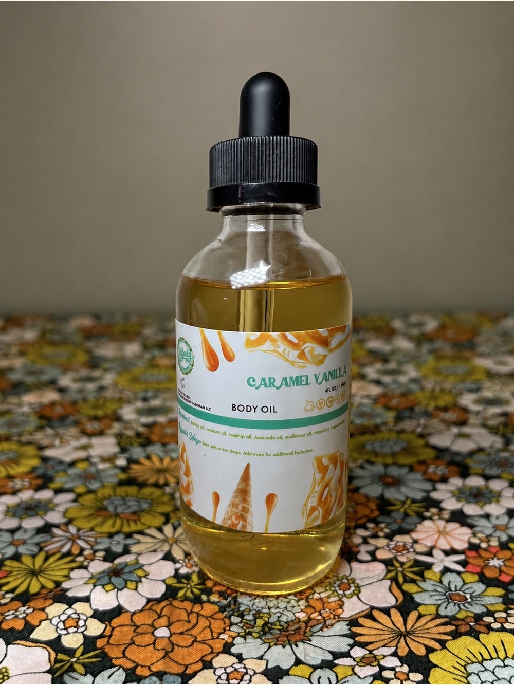 Aminnah DillPicky Caramel Vanilla Body Oil